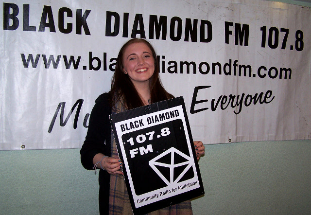Sophie Burt at Black Diamond FM